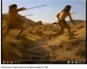 fotograma del anuncio de nike evolution